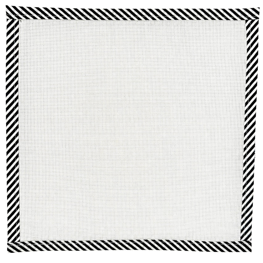 Blank 18 Mesh Canvas with Bias Tape