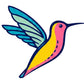 Gentry Stitchery Hummingbird Sticker