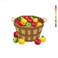 PREORDER Basket of Apples WHOLESALE