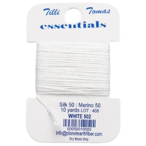 Essentials Card (502) White