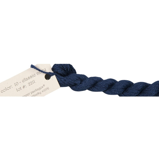 Silk and Ivory (10) Classic Navy