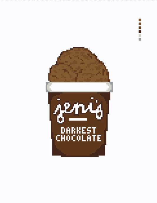 PREORDER Jeni’s Icecream (Darkest Chocolate) WHOLESALE
