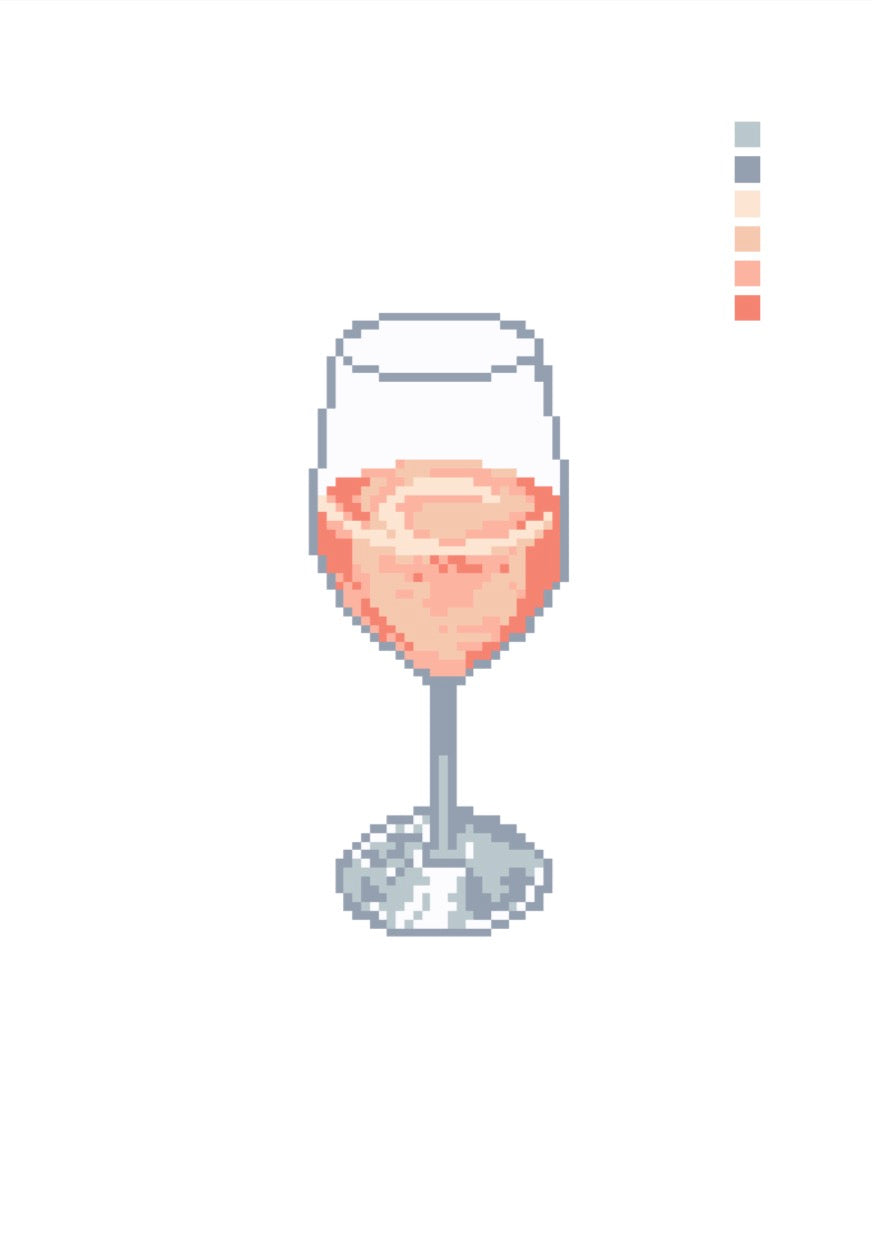 PREORDER Glass of Rosé WHOLESALE
