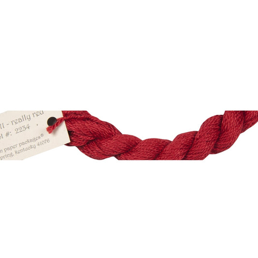 Silk and Ivory (11) Really Red