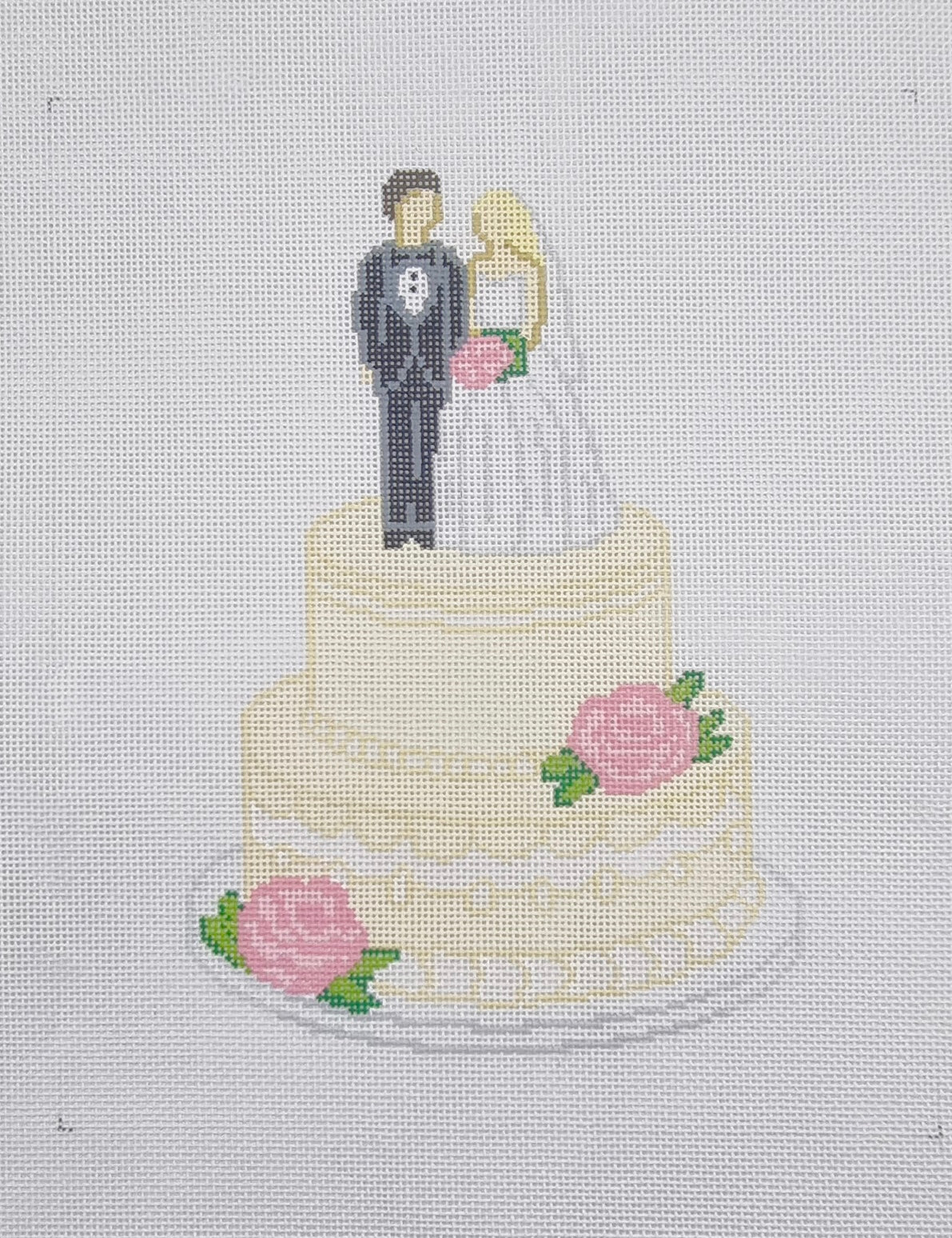 PREORDER Wedding Cake (Pink Roses)