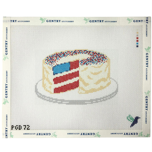 American Flag Cake