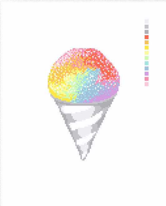 PREORDER Rainbow Snowcone WHOLESALE