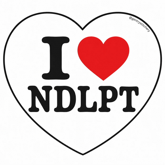 I ♥️ NDLPT Sticker