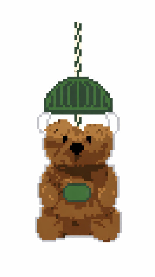 Teddy Bear Iced Coffee DIGITAL CHART